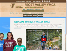 Tablet Screenshot of frostvalley.org